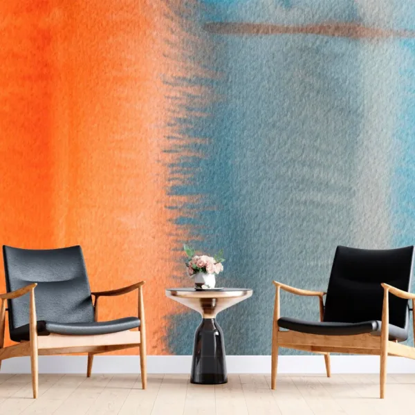 Watercolor Dream Wallpaper - Bold & Vibrant Mural - Ombre Effect - Modern Home Decor - Summer Decor Watercolor Dream Wallpaper - Bold & Vibrant Mural - Ombre Effect - Modern Home Decor - Summer Decor