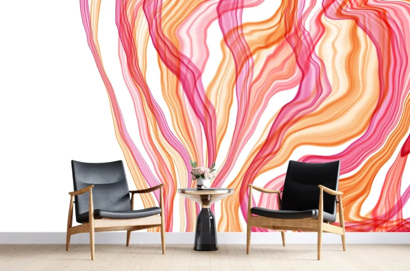 Pink Gold Alcohol Ink Fluid Art Wallpaper - Abstract &Amp; Modern Mural - 3D Illusion Marble - Kids Room, Living Room &Amp; Home Decor - Summer Decor Pink Gold Alcohol Ink Fluid Art Wallpaper - Abstract & Modern Mural - 3D Illusion Marble - Kids Room, Living Room & Home Decor - Summer Decor