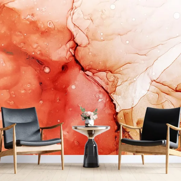 Abstract Watercolor Wallpaper - Contemporary & Fluid Mural - Vibrant & Cozy - Unique Shapes - Modern Home Decor - Summer Decor Abstract Watercolor Wallpaper - Contemporary & Fluid Mural - Vibrant & Cozy - Unique Shapes - Modern Home Decor - Summer Decor