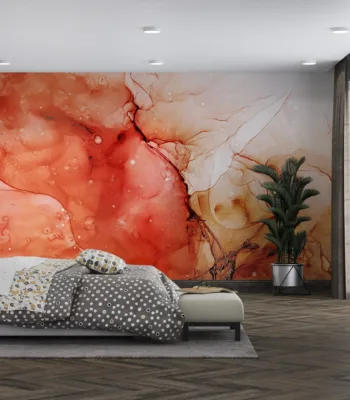 Abstract Watercolor Wallpaper - Contemporary &Amp; Fluid Mural - Vibrant &Amp; Cozy - Unique Shapes - Modern Home Decor - Summer Decor Abstract Watercolor Wallpaper - Contemporary & Fluid Mural - Vibrant & Cozy - Unique Shapes - Modern Home Decor - Summer Decor