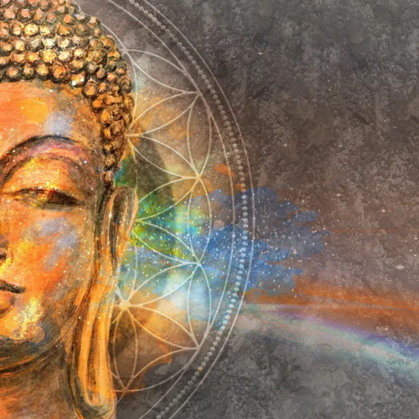 Buddha in Space Wallpaper Mural - Artistic & Spiritual Wall Decor for Home or Meditation Room - Unique Mural Featuring Buddha Statue Buddha in Space Wallpaper Mural - Artistic & Spiritual Wall Decor for Home or Meditation Room - Unique Mural Featuring Buddha Statue