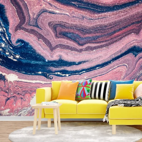 Modern Abstract Art Wallpaper - Colorful Mural - Bold & Stylish - Statement Wall Decor - Summer Decor Modern Abstract Art Wallpaper - Colorful Mural - Bold & Stylish - Statement Wall Decor - Summer Decor