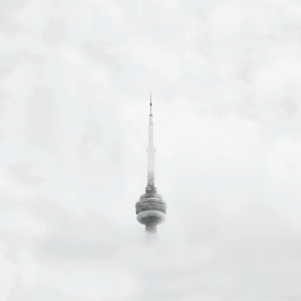 City in the Clouds CN Tower Wallpaper Mural - Black & White - Minimalist & Modern - Bedroom, Living Room & Office - Urban Cityscape - Summer Decor City in the Clouds CN Tower Wallpaper Mural - Black & White - Minimalist & Modern - Bedroom, Living Room & Office - Urban Cityscape - Summer Decor