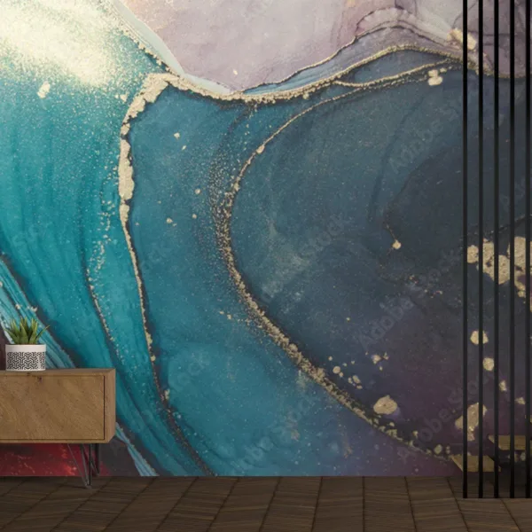 Colorful & Bold Mural - Home Decor & Interior Mural Trends - Summer Decor Colorful & Bold Mural - Home Decor & Interior Mural Trends - Summer Decor