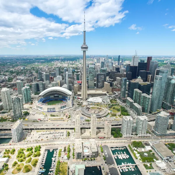 Toronto Skyline Wallpaper - Gold, Green & White - Cityscape Mural - Travel & Photography Wall Mural - Living Room, Bedroom, Office Decor Toronto Skyline Wallpaper - Gold, Green & White - Cityscape Mural - Travel & Photography Wall Mural - Living Room, Bedroom, Office Decor