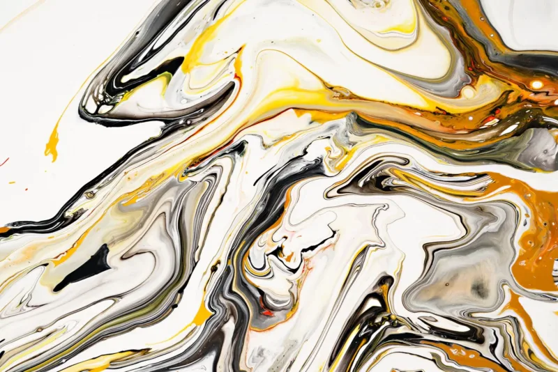 Golden Yellow Art Wallpaper - Marble Wall Mural With Gold Veining - Luxury Home Decor - White &Amp; Black - Living Room &Amp; Bedroom - Art Deco Style Golden Yellow Art Wallpaper - Marble Wall Mural with Gold Veining - Luxury Home Decor - White & Black - Living Room & Bedroom - Art Deco Style