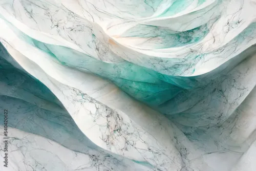 Mint Green Marble Texture Wallpaper – Luxury Abstract Design