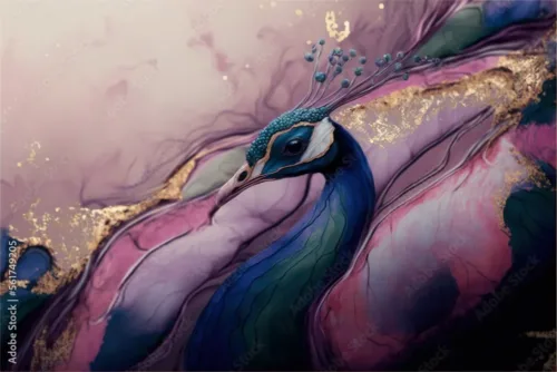 Abstract Marble Mural Wallpaper – Elegant Marble Design