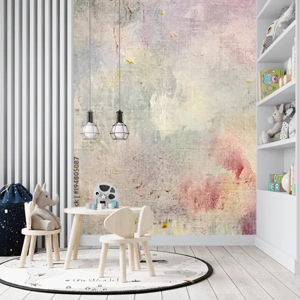 Weathered Abstract Art Wallpaper – Paint Splashes & Blots Weathered Abstract Art Wallpaper – Paint Splashes & Blots