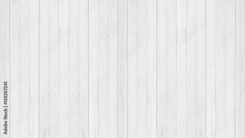 Seamless Faux Wood Wallpaper – White Panel Pattern, Textured Minimalist Design for Modern Walls