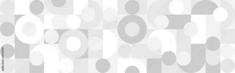 Minimalist Black and White Geometric Wallpaper – Seamless Pattern Modern Abstract Design for Living Room, Bedroom, Office