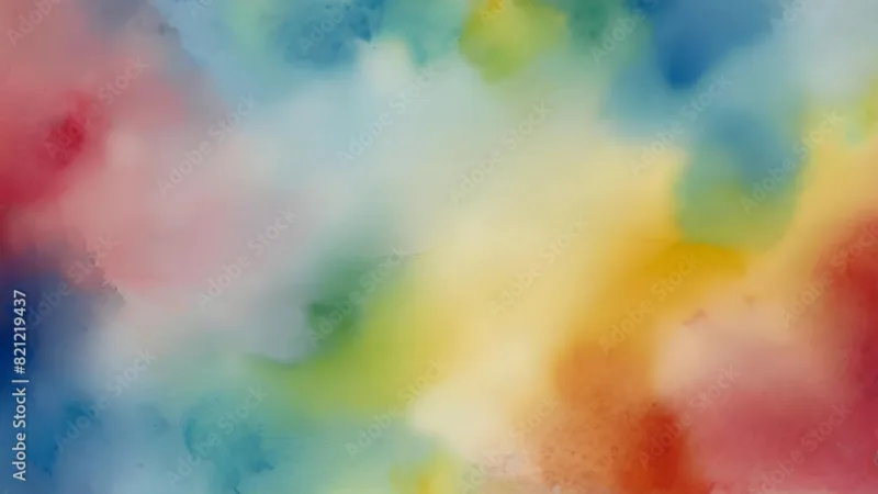 Colorful watercolor background